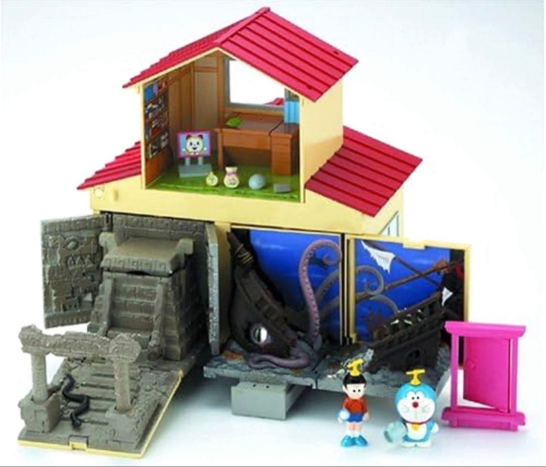 【新品未開封】ドラえもん　のび太の家　とびだす4つの大冒険　　エポック