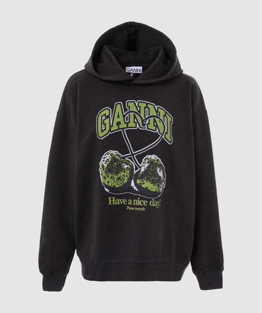 GANNI ガニー パーカー グレー