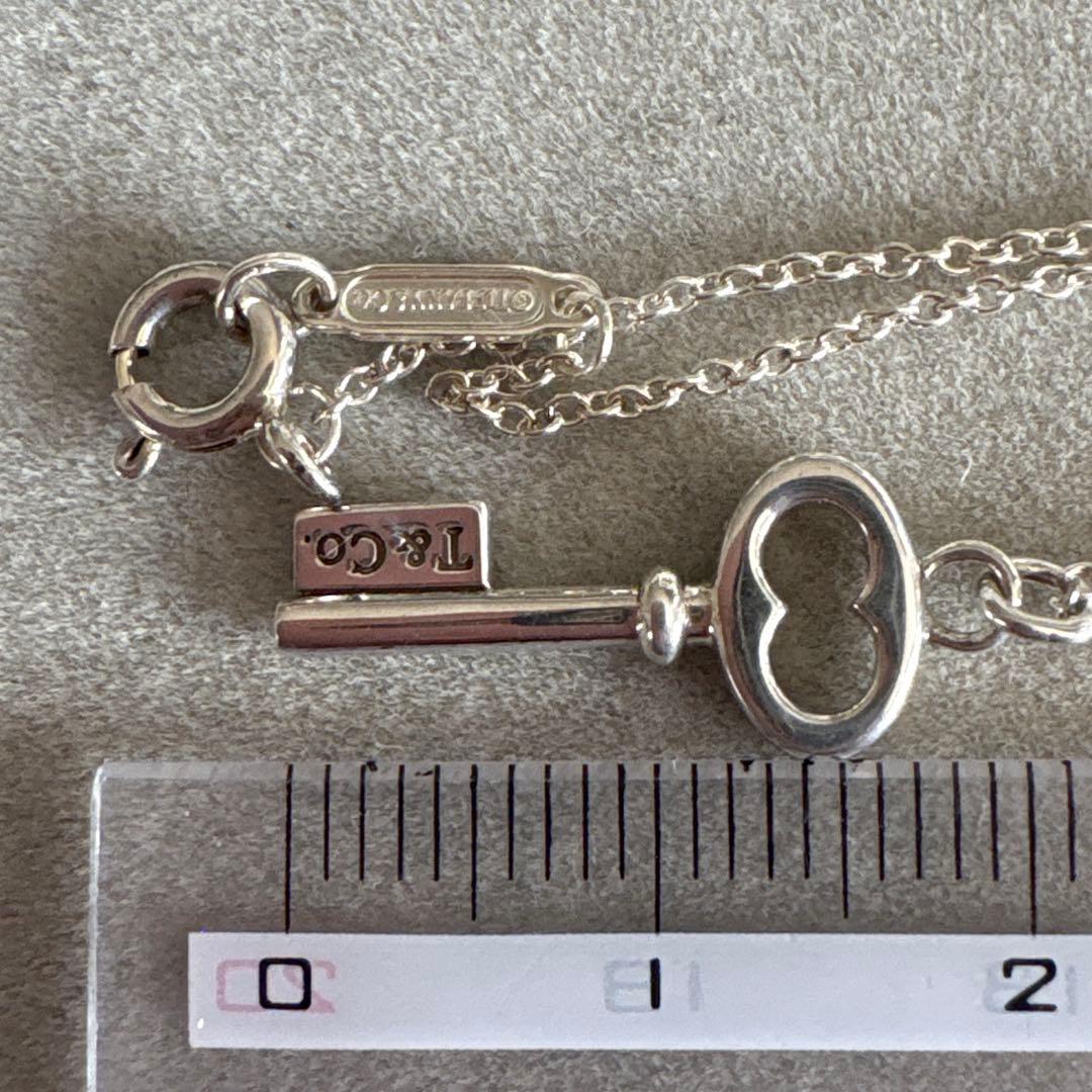 Tiffany & Co. ♡ キー型ネックレス 全長約40.5cm
