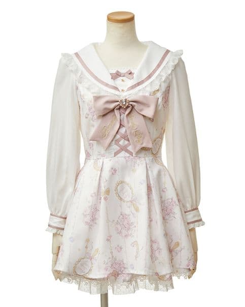 リズリサ ジュエリー柄 セットアップ