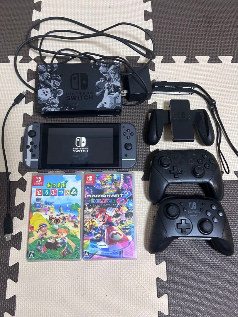 お得！Switch スマブラEdition&コントローラー　&ソフト2本付き