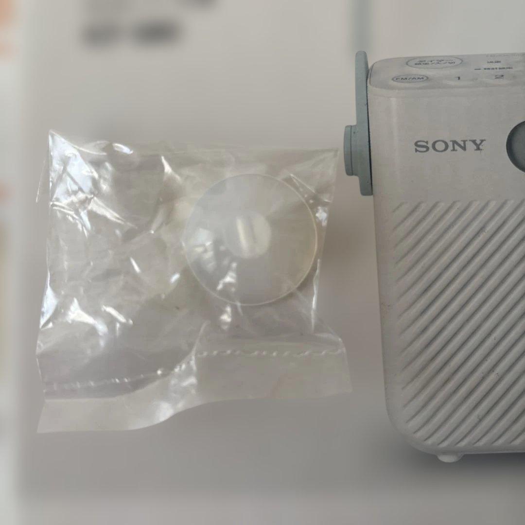 SONY FM/AMシャワーラジオ防滴仕様ICF-S80説明書付き