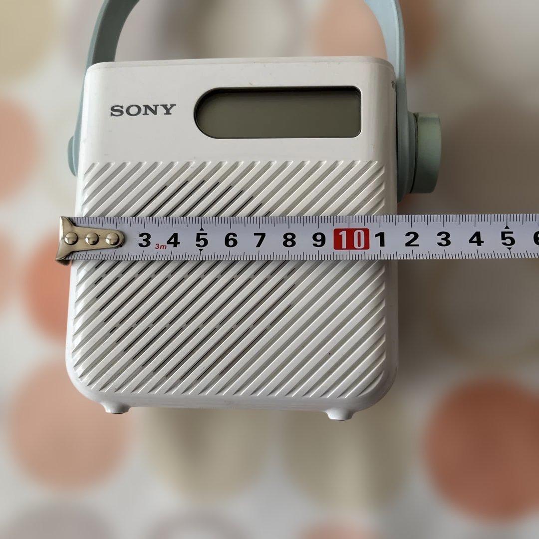 SONY FM/AMシャワーラジオ防滴仕様ICF-S80説明書付き