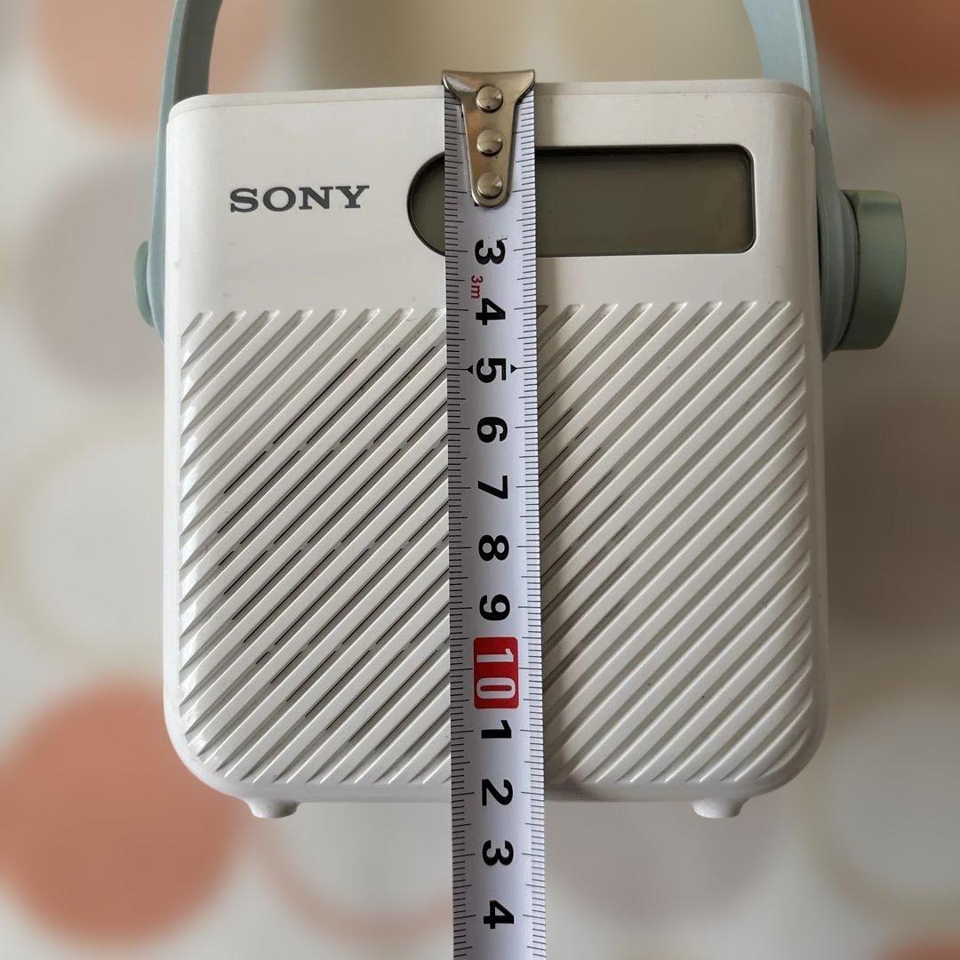 SONY FM/AMシャワーラジオ防滴仕様ICF-S80説明書付き