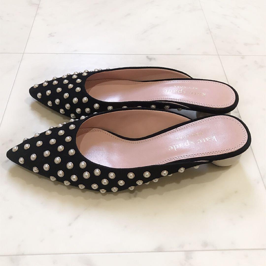 kate spade NEWYORK Honor ケイトスペード パールパンプス