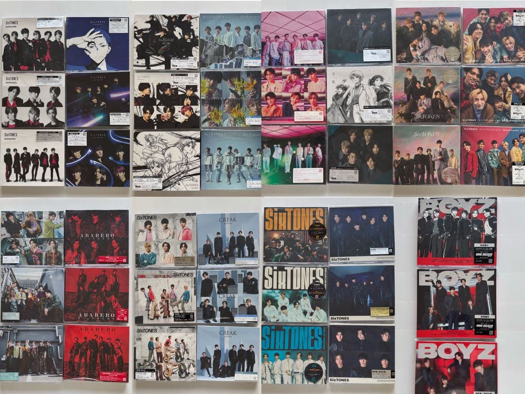 ⚠️すし⚠️SixTONES アルバムシングルセット