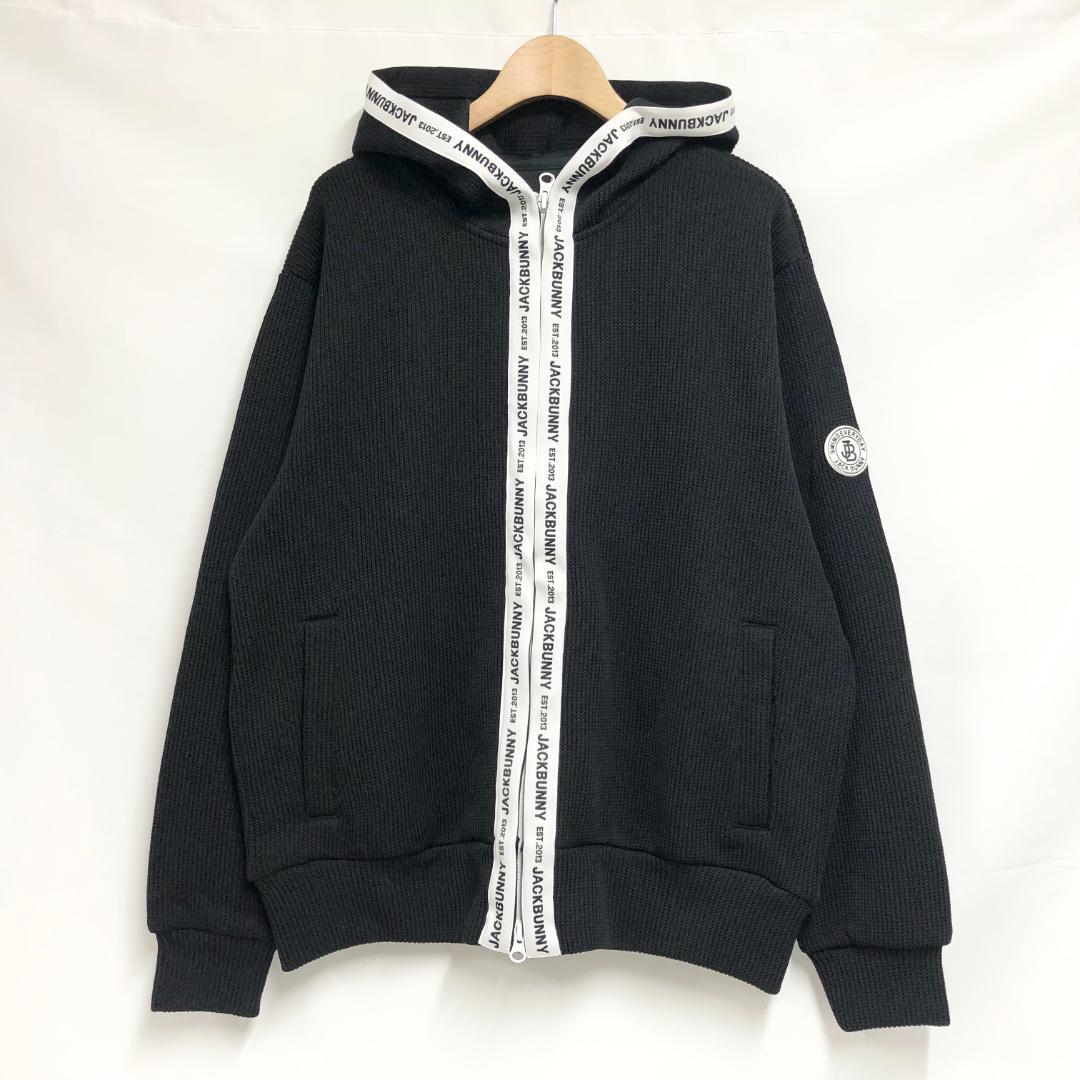 ○★新品未使用　JACK BUNNY　フルジップパーカー　2　ブラック