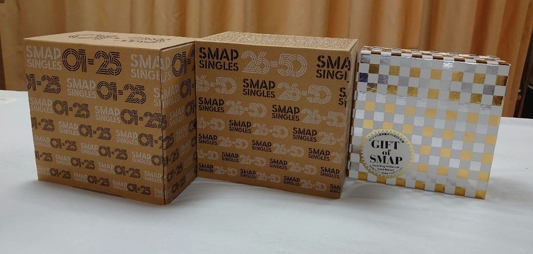 『SMAP SINGLES　1-25＆26-50』『GIFT of SMAP』