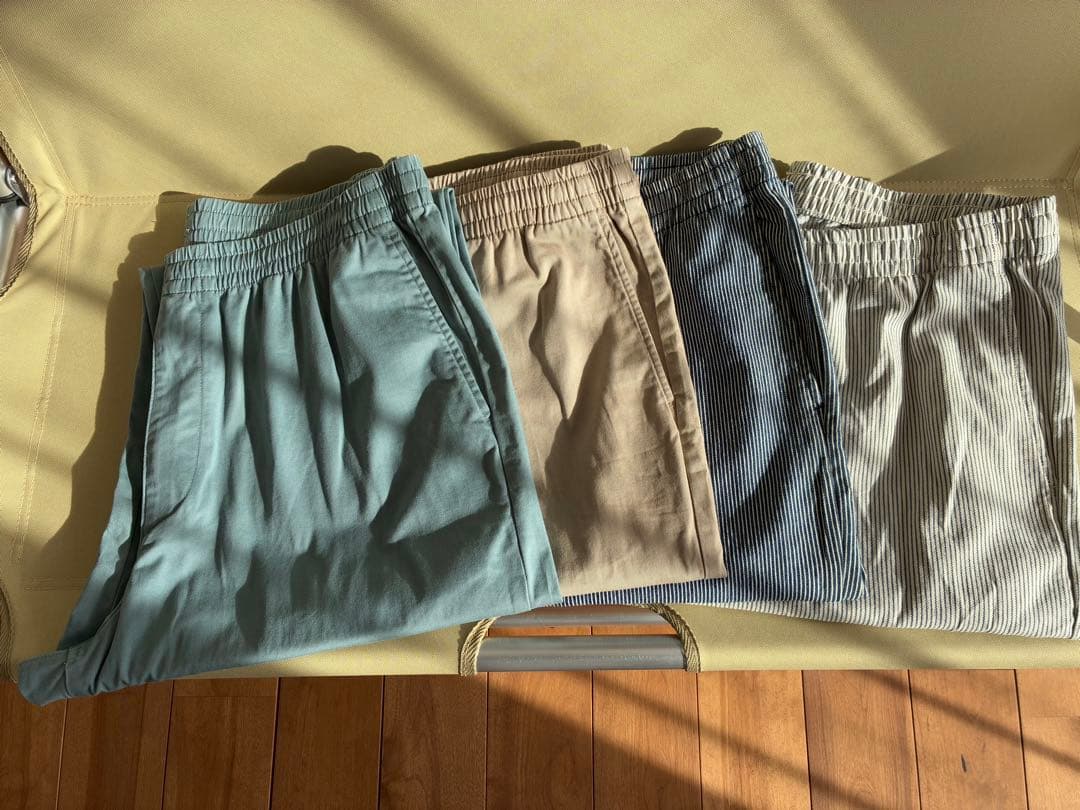 UNIQLO ストレッチイージーアンクルパンツ 9本セット