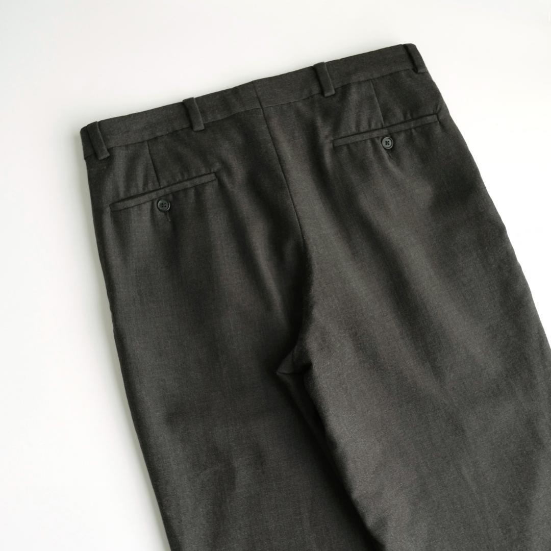 Eddie Bauer 90s ワンタックスラックス チャコール 34×30