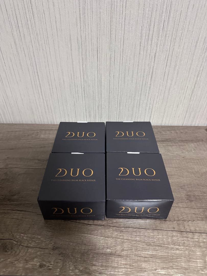 【未開封】DUO デュオ ザ クレンジングバーム ブラックリペア 90g×4個