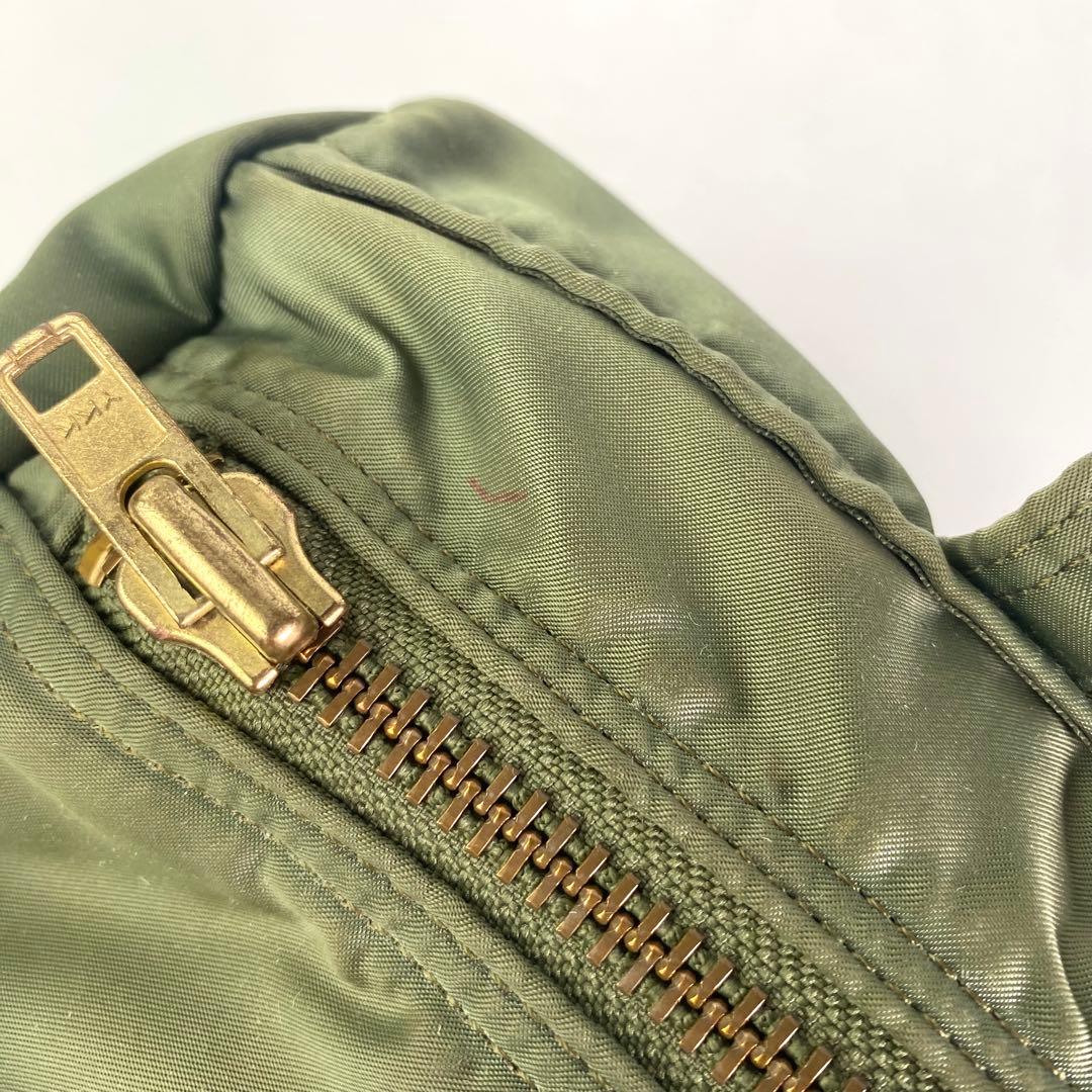 HOKUポーター タンカー　ミニボストン　ロールボストン　セージ　カーキ