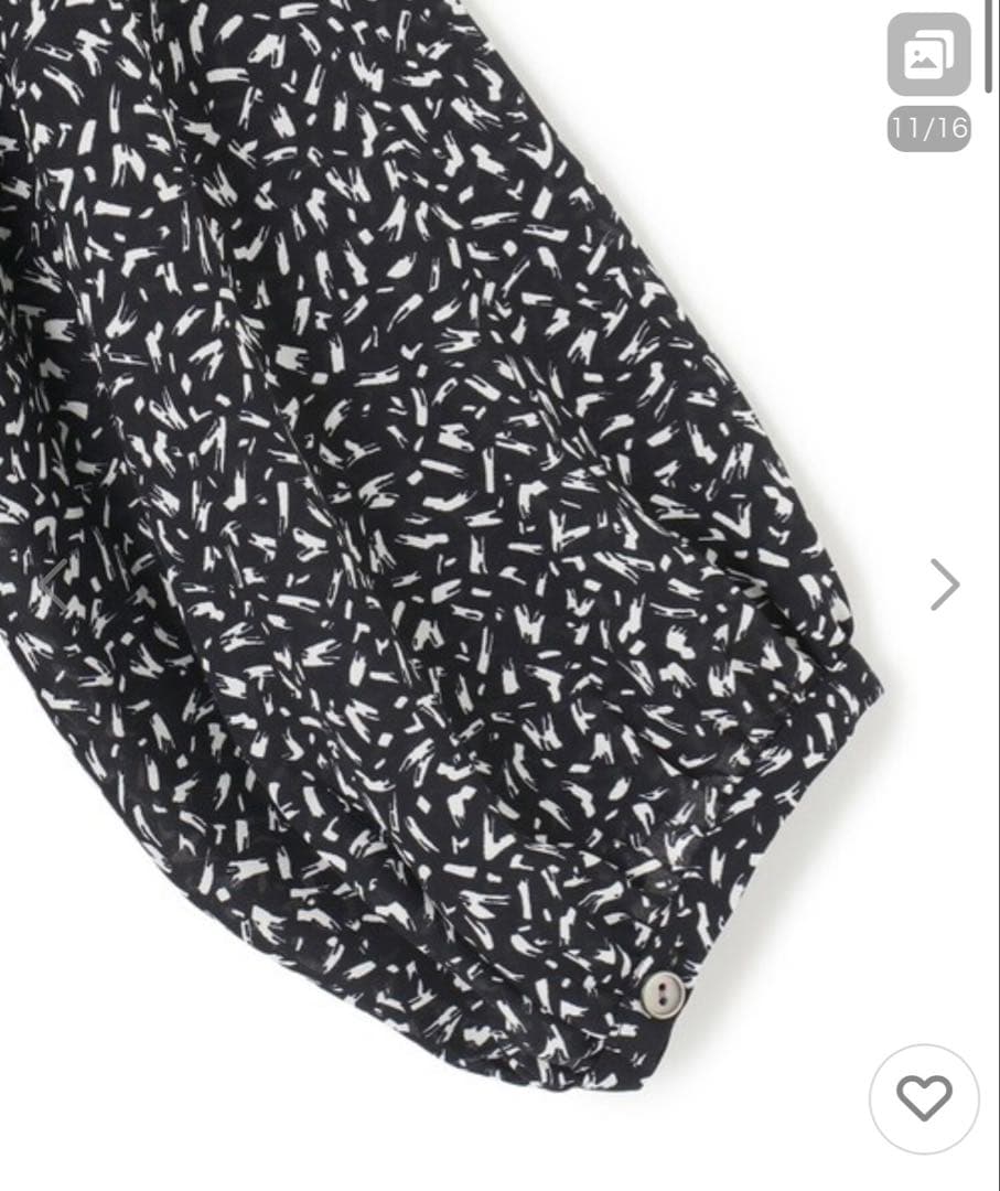 ✨極美品✨25ss【定価3.6万】23区 ペインティングプリントワンピース 40