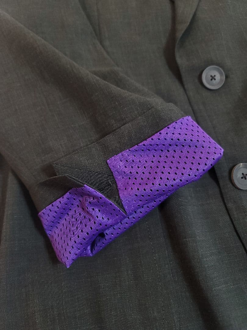 kolor / ウーリータフタ オーバーサイズジャケット / サイズ2