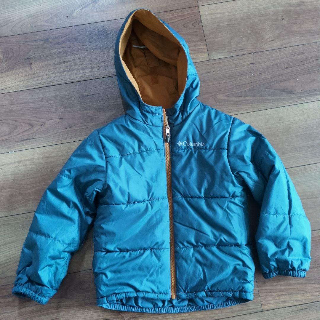 【美品】Columbia 子供リバーシブルスキーウェア xxsサイズ