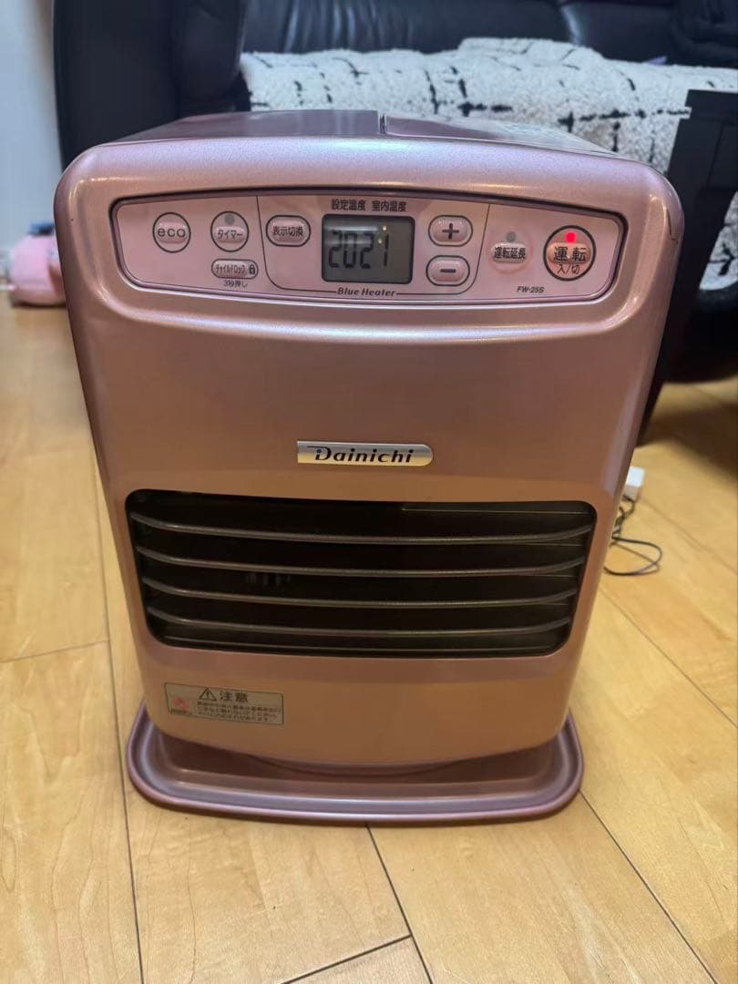 ダイニチ ブルーヒーター FW-25S 小型サイズ　ピンク