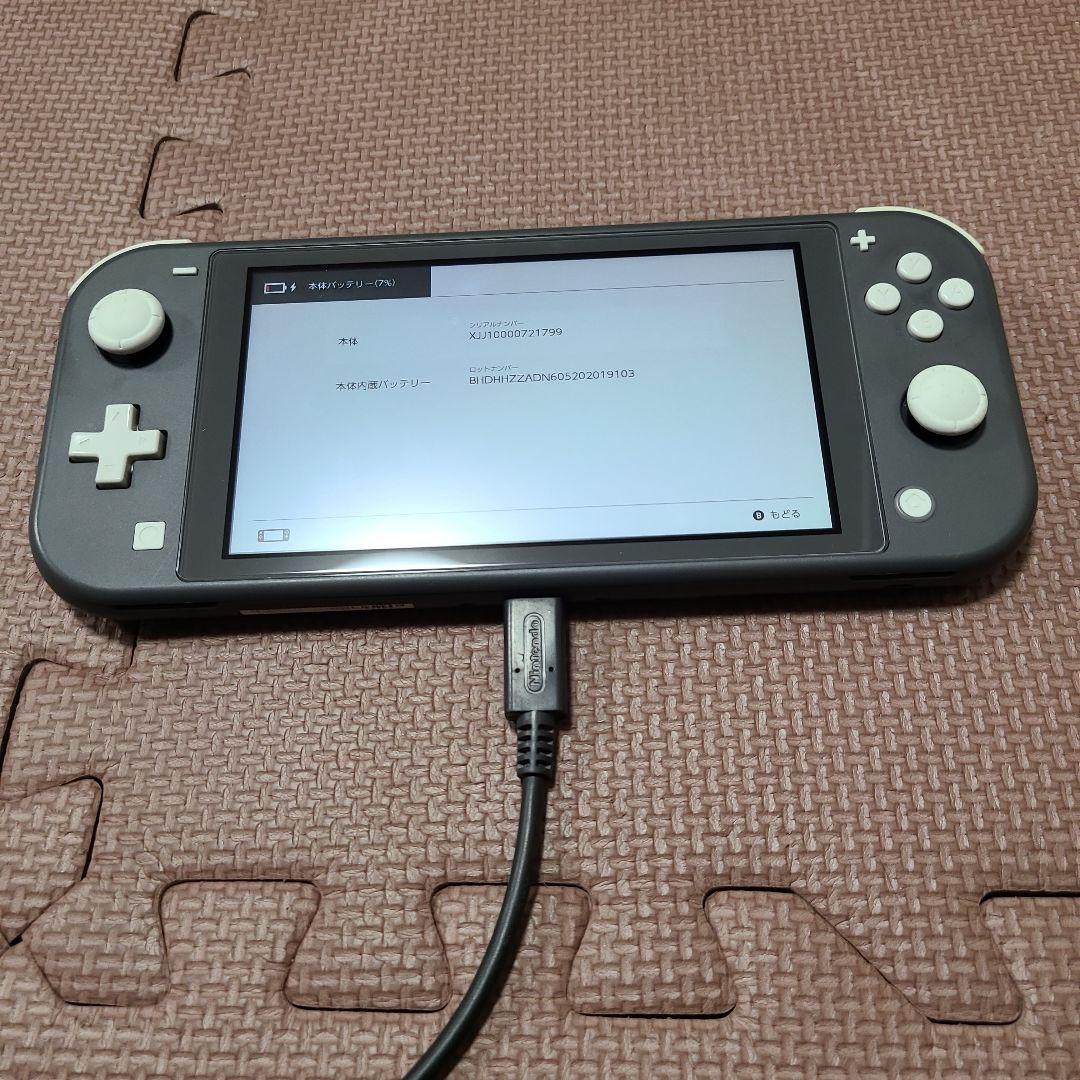 Nintendo Switch Lite グレー 1799