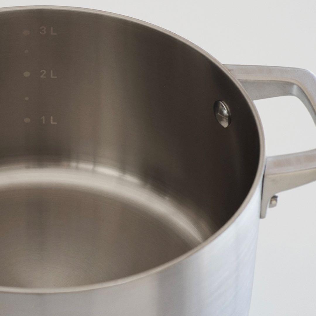 【新品】最高品質 フィンランド製 ノルデン キャセロール 鍋 3L IH対応