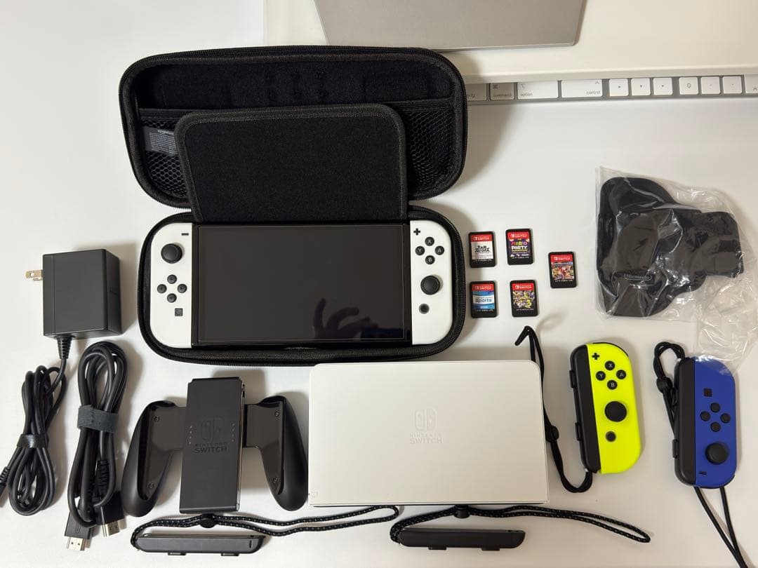 【美品】Nintendo Switch 有機ELモデル+お買い得セット