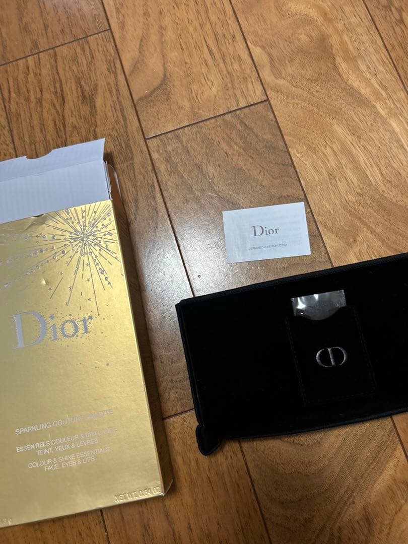 【新品未使用】Dior スパークリング クチュール パレット アイ ディオール