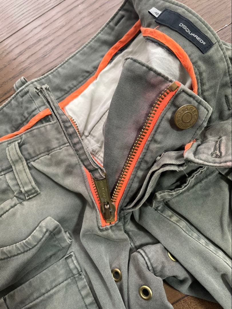 ディースクエアード　DSQUARED カーゴパンツ　48
