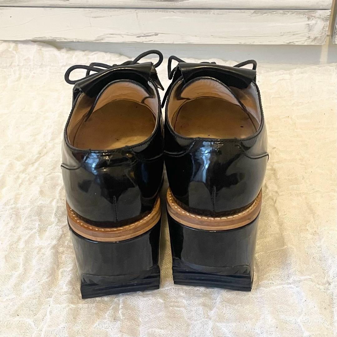 Vivienne Westwood パテントレザーゴルフシューズ　タッセル　厚底