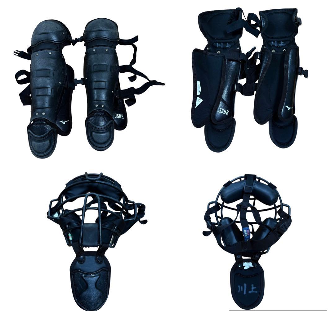 ミズノ JSBB キャッチャー防具セット 少年軟式用 プロテクター レガース