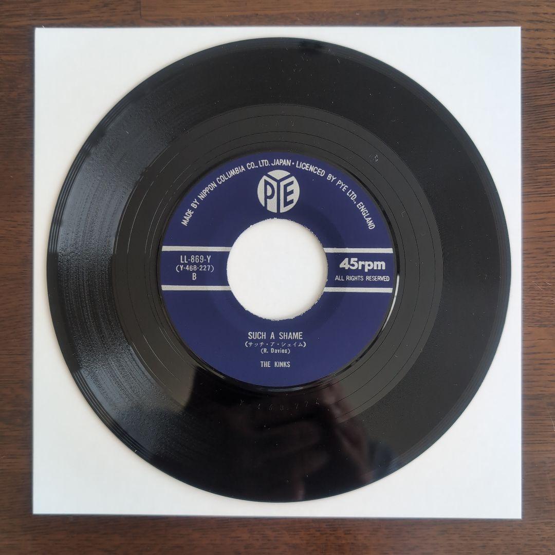 レア・極美品！ザ・キンクス リスペクトッド・マン 日本盤シングル