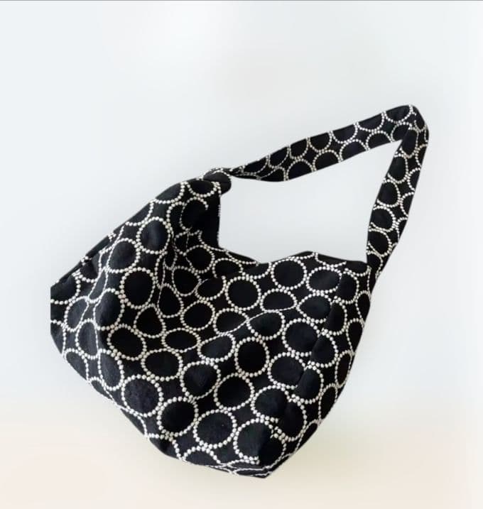 ミナペルホネン　ハンドメイド　タンバリン　ショルダー　バッグ