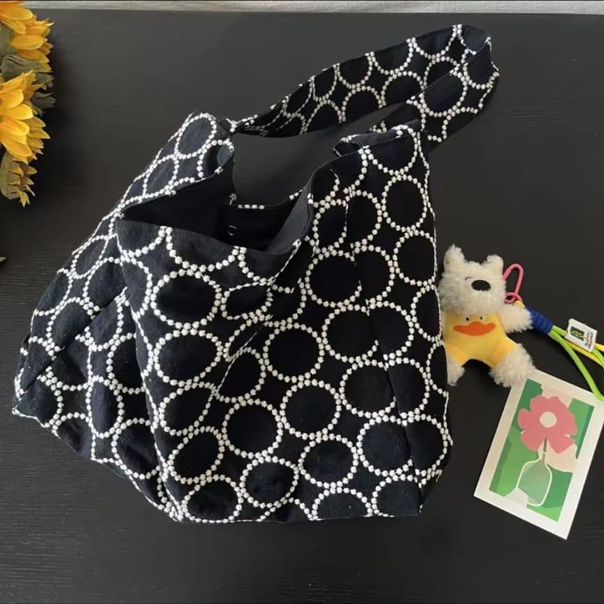 ミナペルホネン　ハンドメイド　タンバリン　ショルダー　バッグ