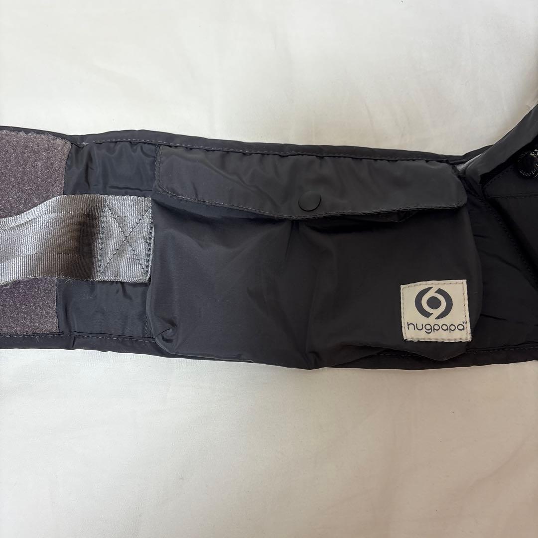 hugapapa 抱っこ紐 グレー 箱付き
