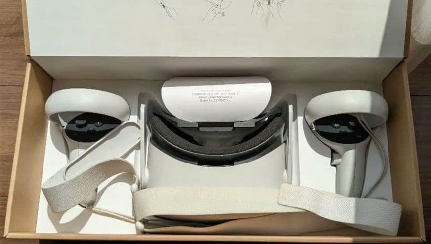  quest 2[128GB]（コントローラー、ストラップ付）