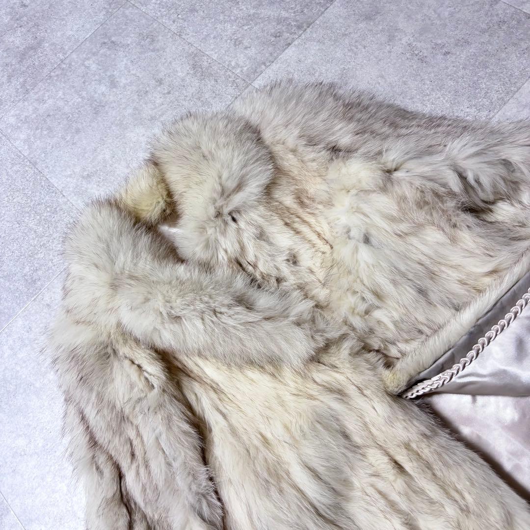 美品 フェアリーグランジ archive リアルファーコート 女優襟 y2k上品