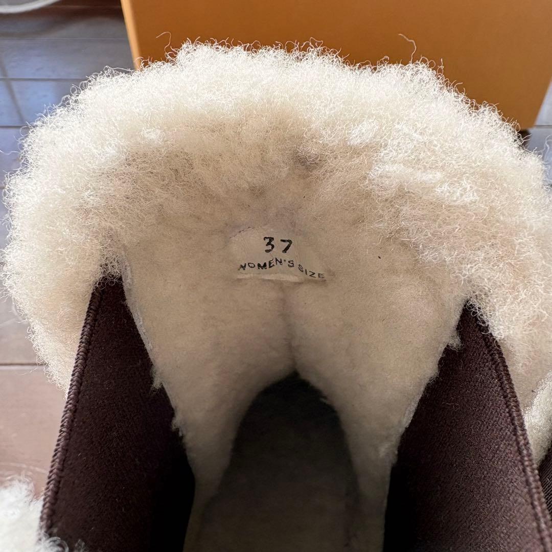 m*1様 【新品】TOD'S ムートン サイドゴア トッズ ブーツ 37