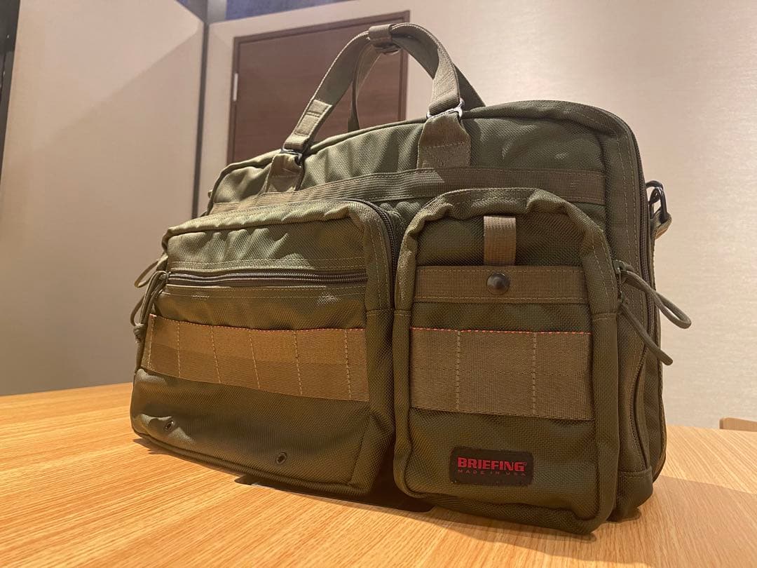 ブリーフィング 2way レンジャーグリーン
