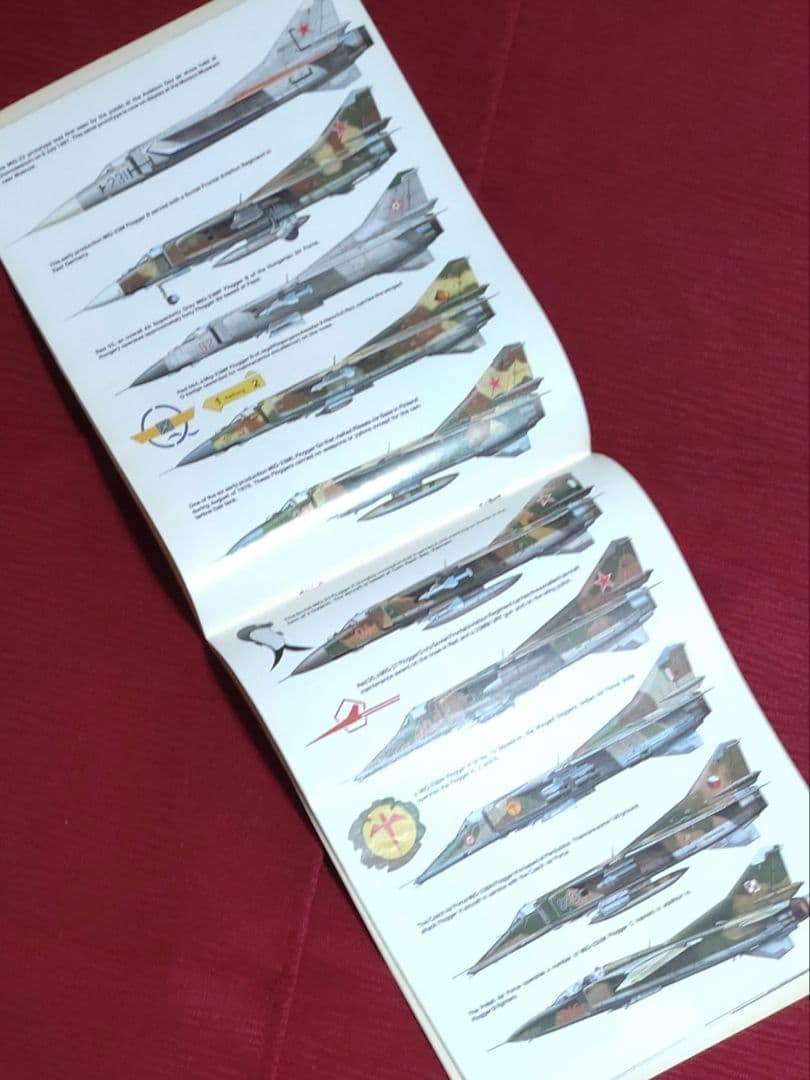 【激レア・戦闘機本７冊】Su-25・Mig-23/27・F-89・A-7 ほか