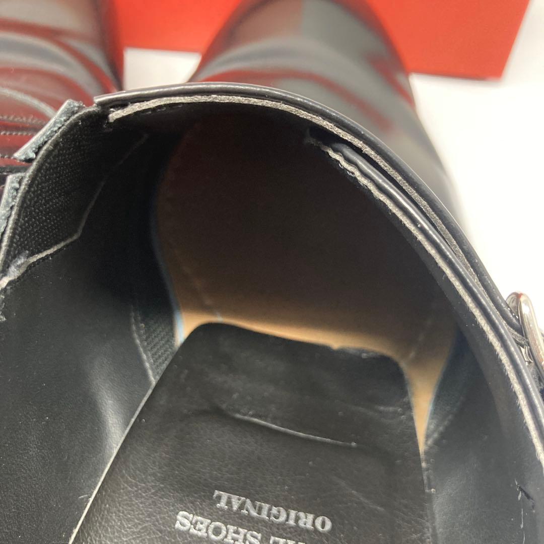 REGAL ブラック ビジネスシューズ　モンクストラップ　27cm