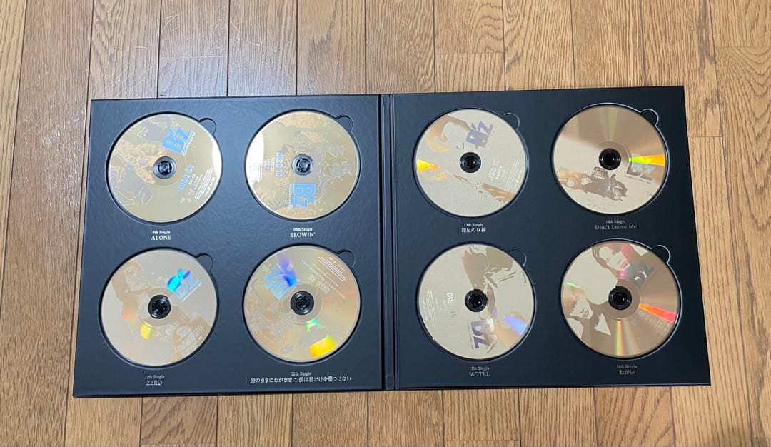 B’z COMPLETE SINGLE BOX Black Edition CD