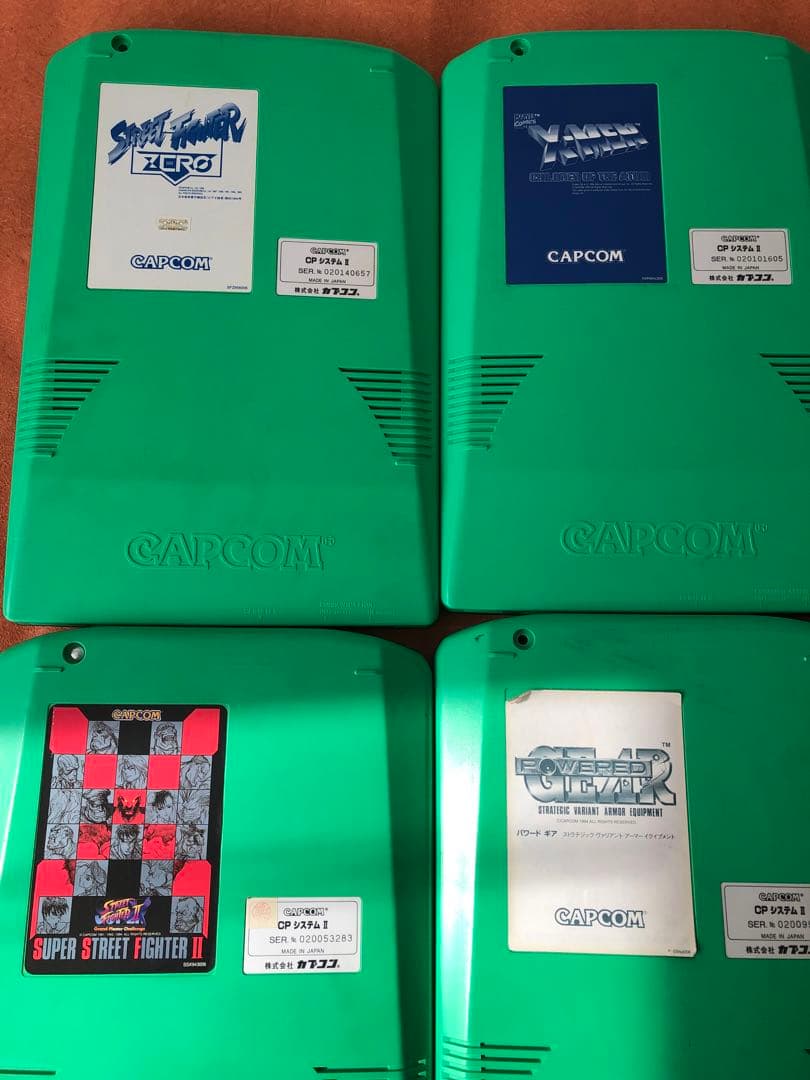 CAPCOM アーケード基板　CP2 マザー＋サブ4種　セット
