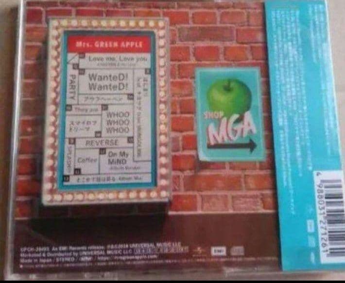 新品未開封 ☆Mrs.GREEN APPLE 通常版 CD 3作品