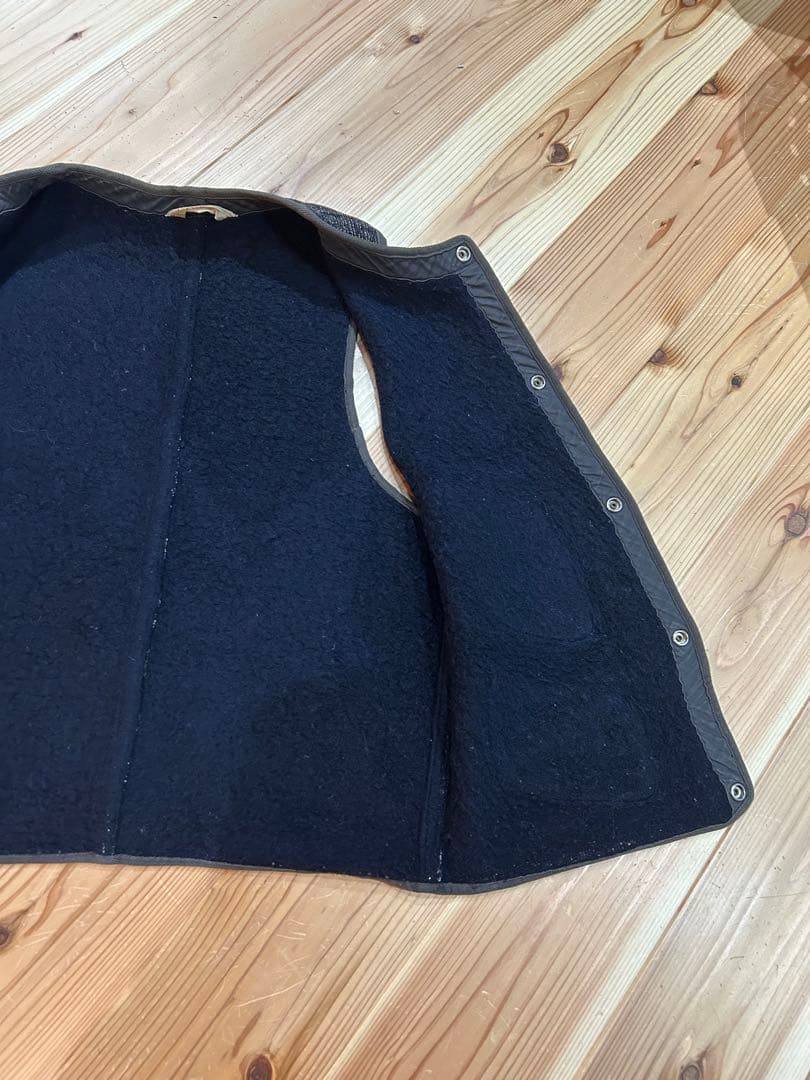 ４０年代　ブラウンズビーチ　ベスト　brown’s beach ビッグサイズ