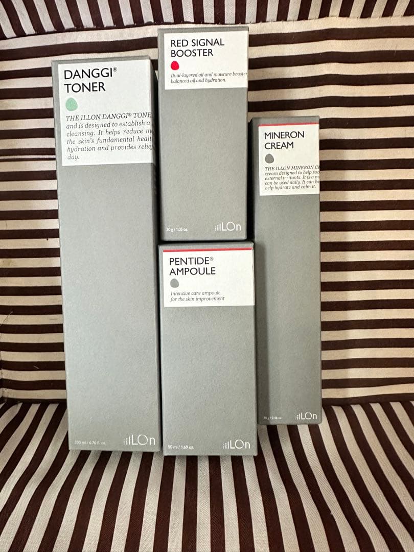 ILLON トナー、ブースター、アンプル、クリーム