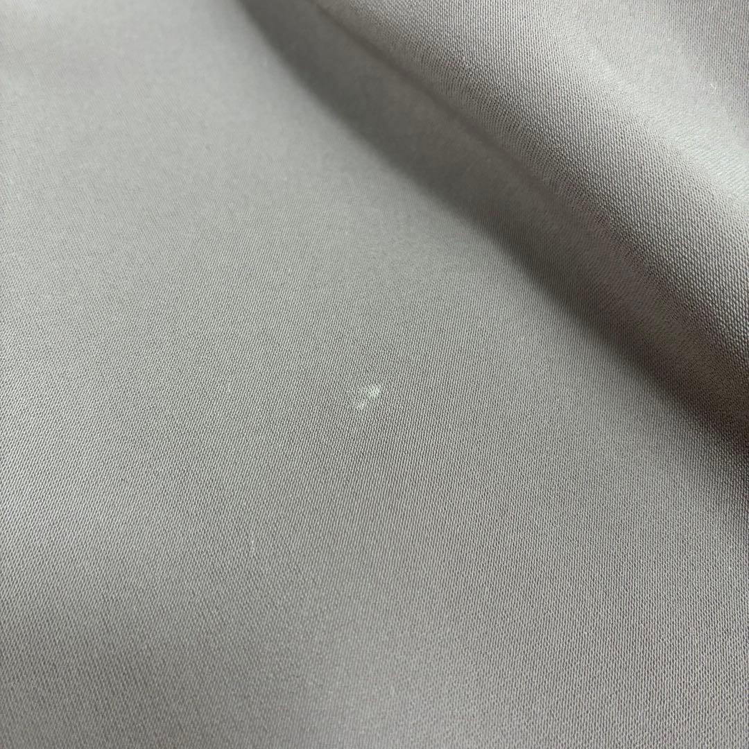 アニュアンス　ダブルサテンテーラードフレアワンピース　ベージュ