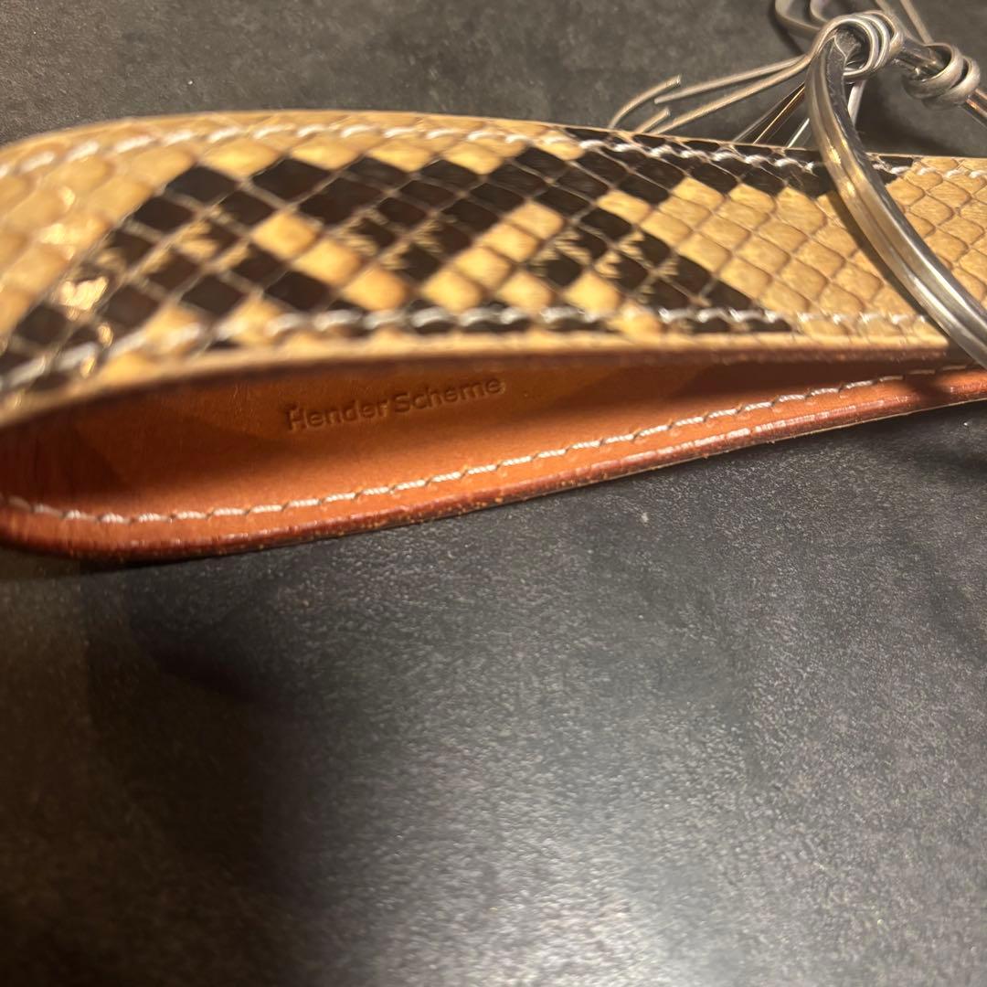 Hender Scheme レザー キーホルダー