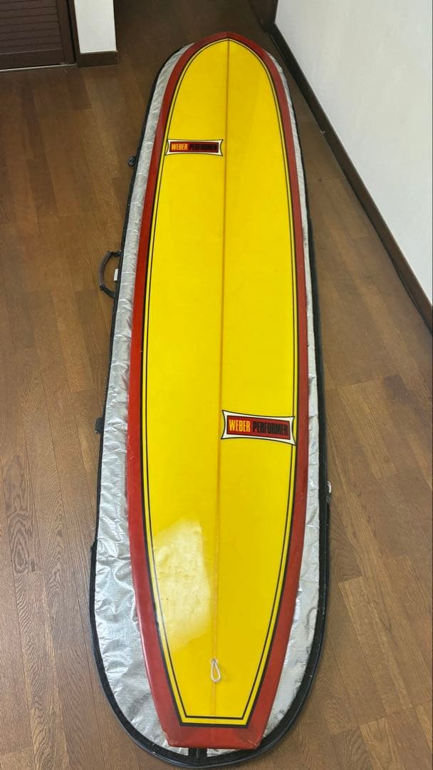 Dewey Weber パフォーマー9.0 純正フィン、ケース付き