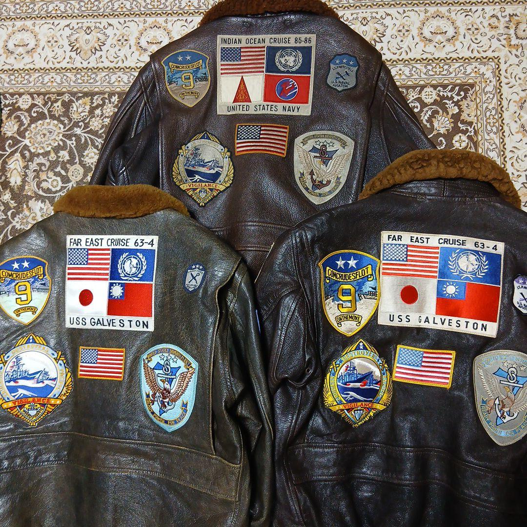 おぶ様 AVIREX トップガンレザージャケット