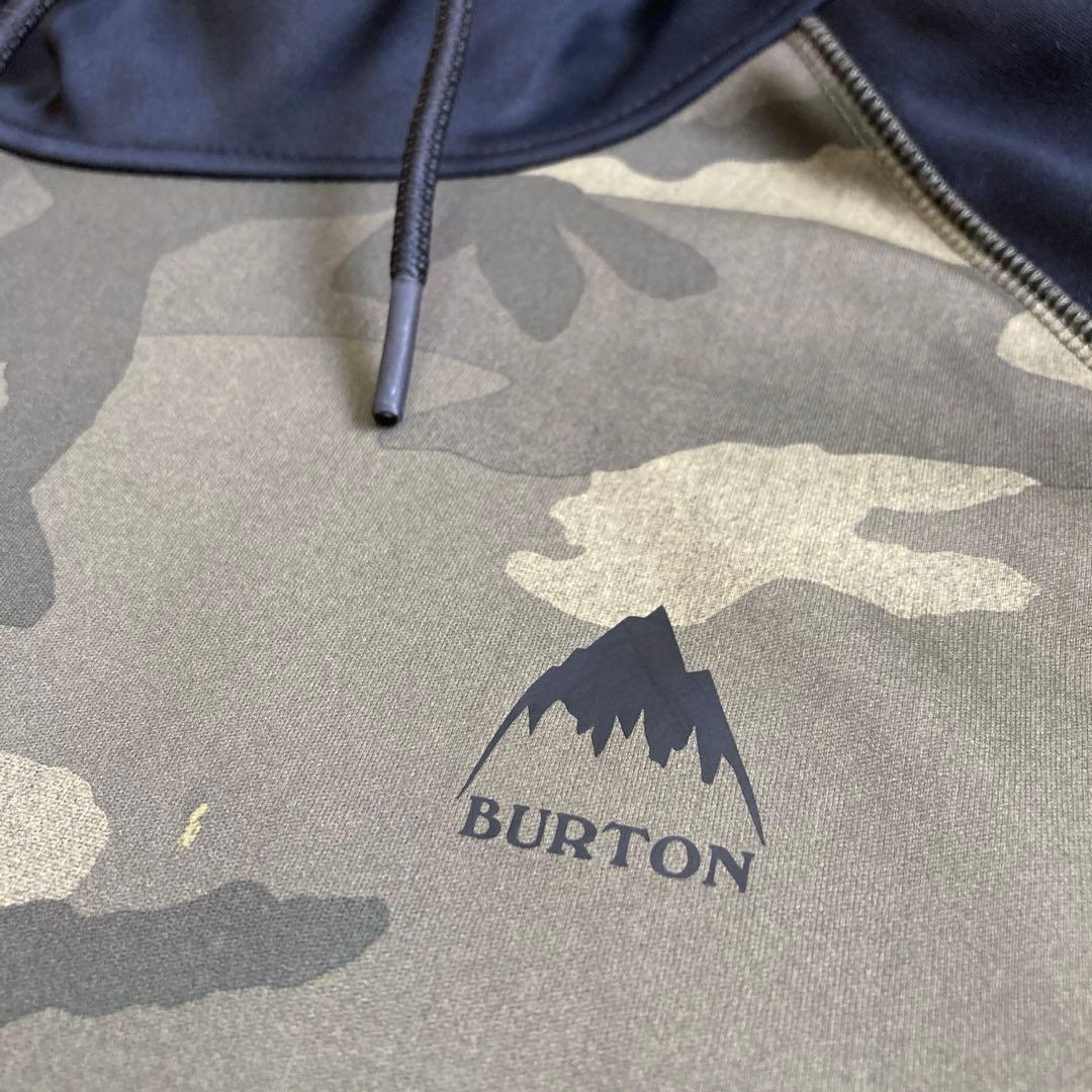 美品✨バートン BURTON パーカー スウェット スノボ スノーボード XS