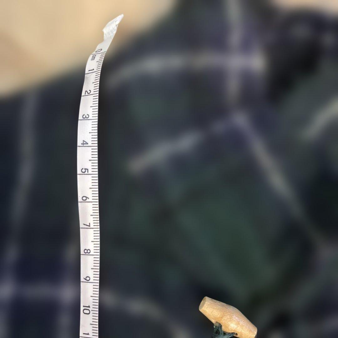 45R チェックワンピース　ロング　毛100% 日本製