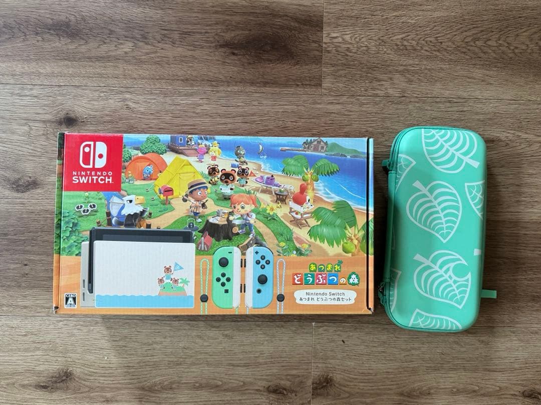 [美品] Nintendo Switch あつまれどうぶつの森仕様