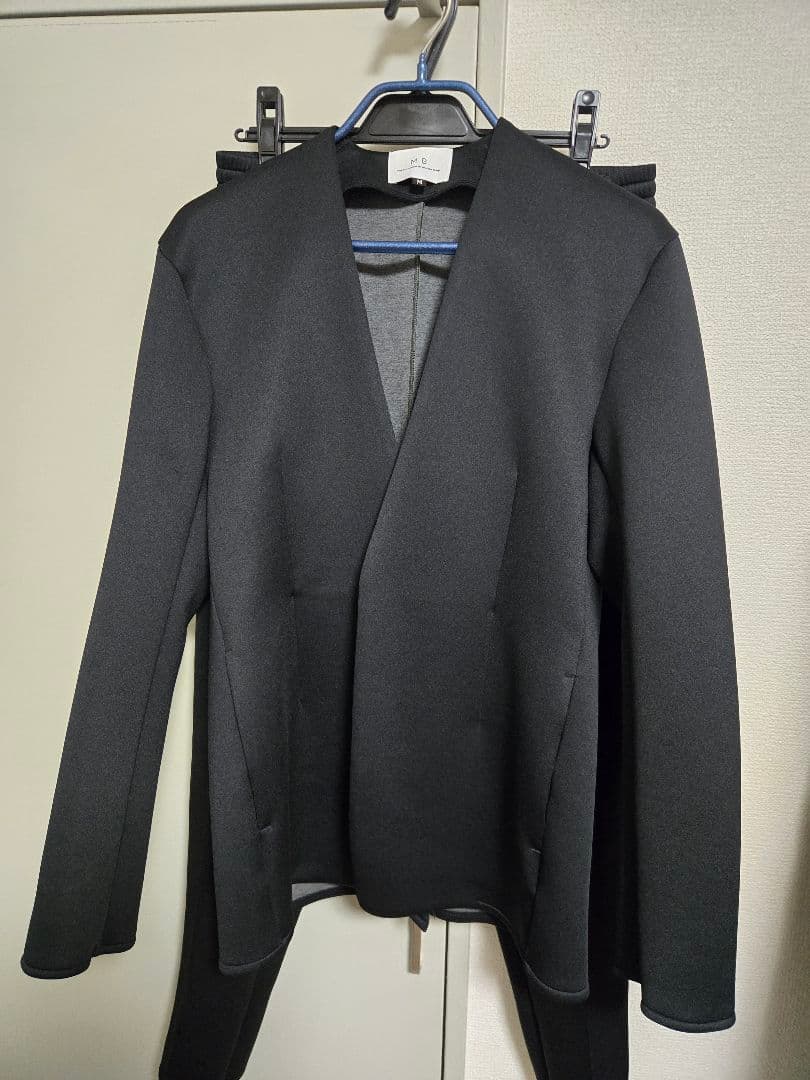 ノーカラージャケット　セットアップMサイズ